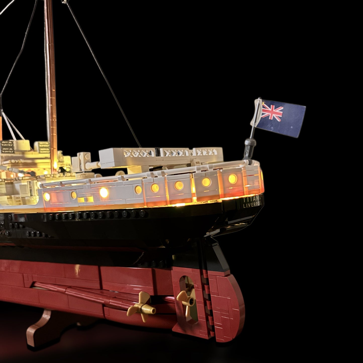 Detaljeret lyskit til LEGO® Titanic 10294