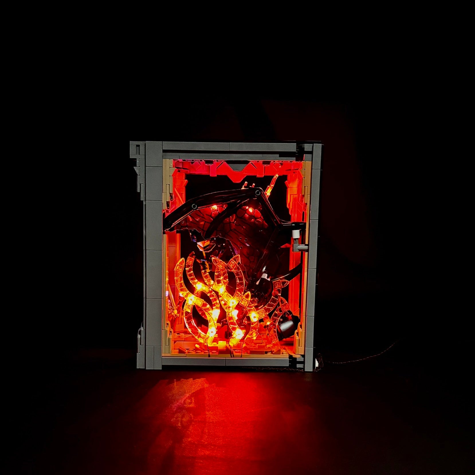 Lyskit til LEGO® Balrog Book Nook – oplys Morias miner og broen ved Khazad-dûm