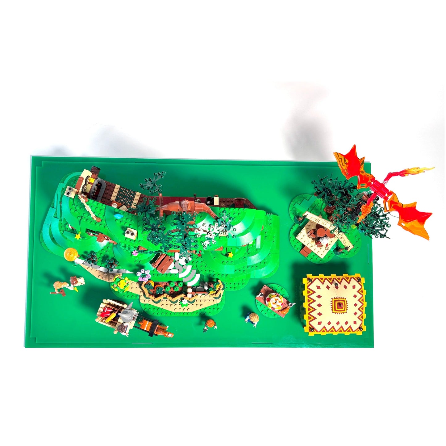 Akryl kasse til LEGO® Ringenes Herre™ Herredet™ (10354) – støvfri beskyttelse og stilfuld udstilling af Bilbos hobbithul i Bagshot Row™