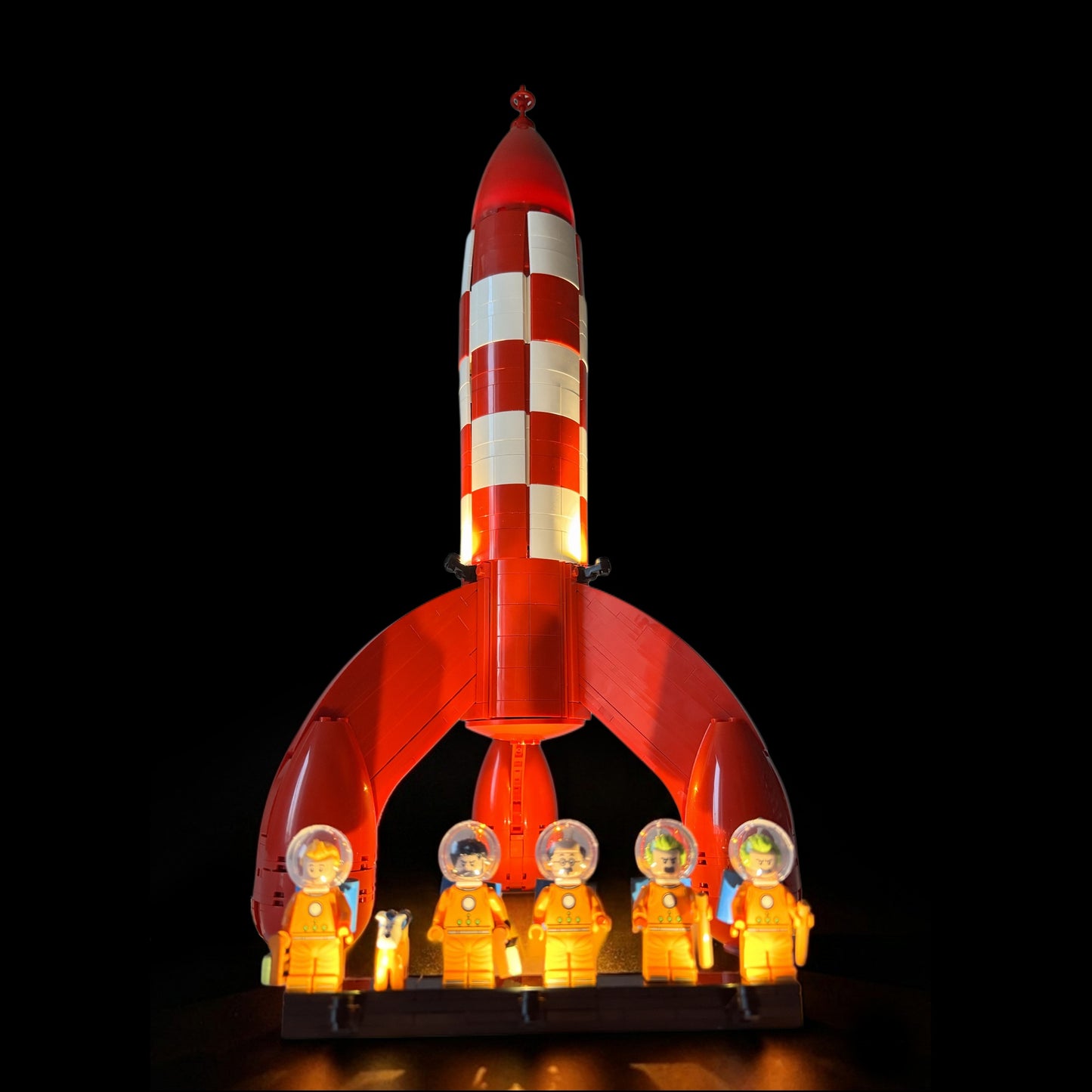 Lyskit til LEGO® 21367 Tintin Moon Rocket