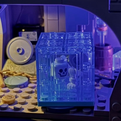 Lyskit til LEGO® Dungeons & Dragons™ Den røde drages fortælling (40658) med magiske LED-lys og flammeeffekter