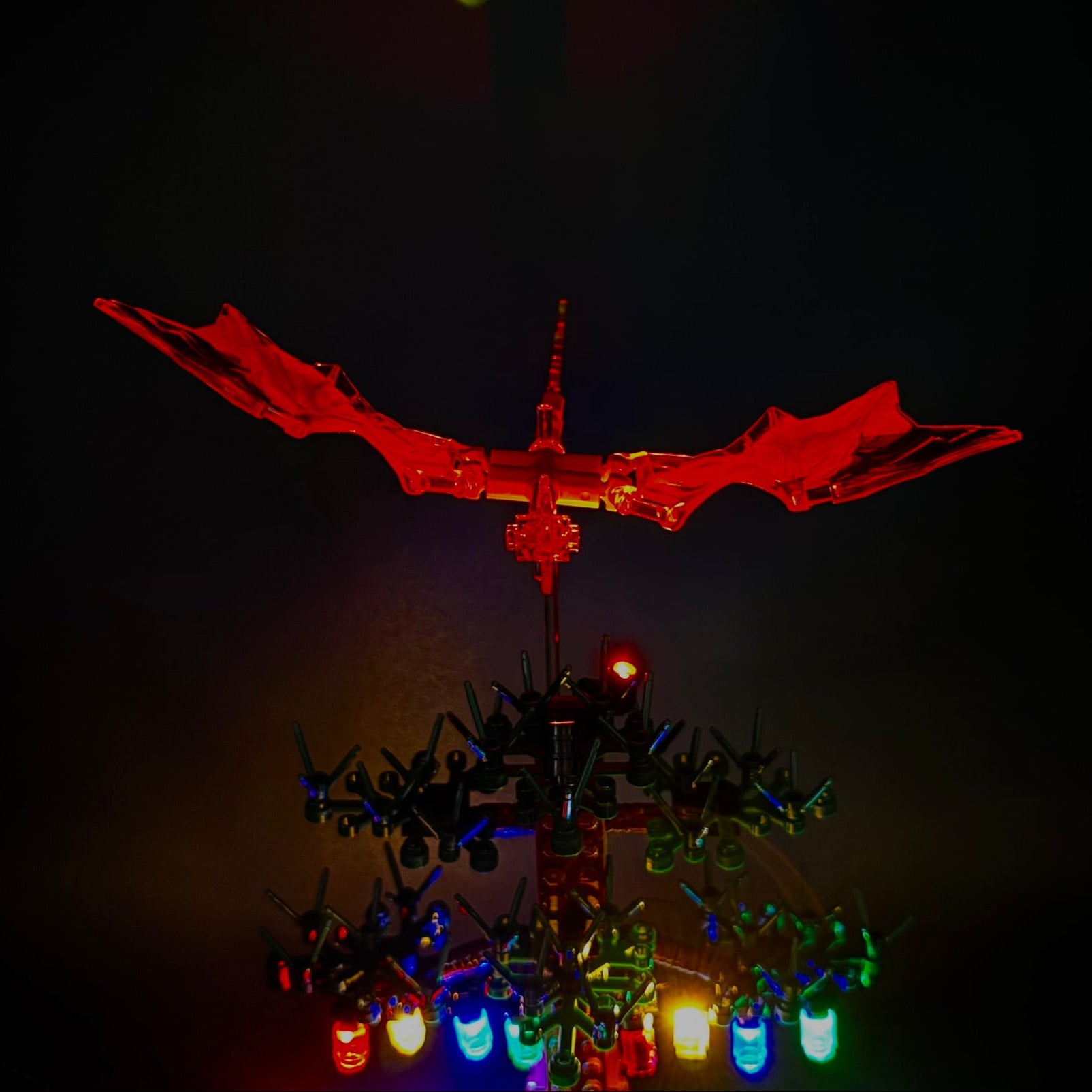Lyssæt til LEGO® Ringenes Herre™ Herredet™ (10354) med farverige LED-lys og hyggelig hobbitstemning