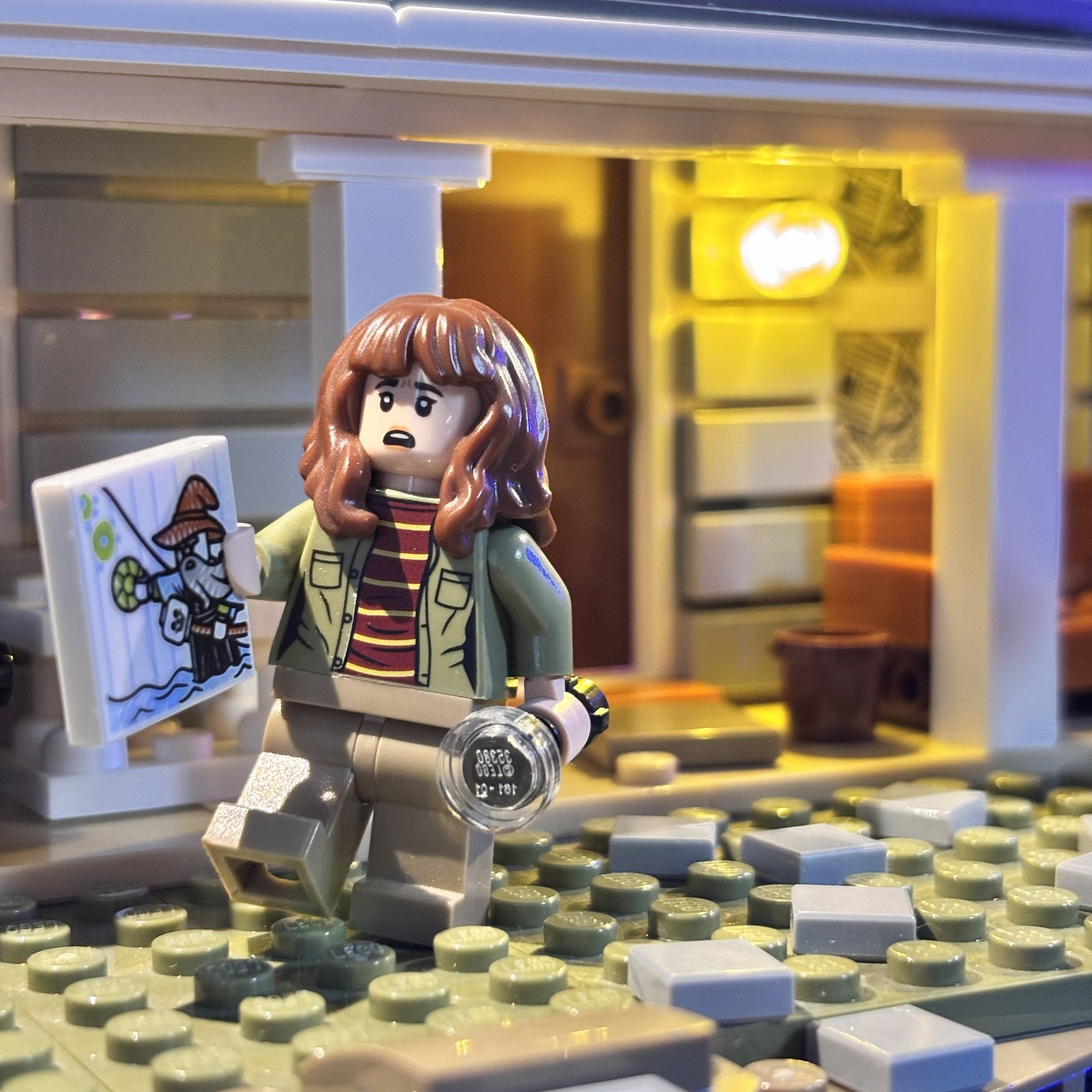 Lyskit til LEGO® Stranger Things: The Upside Down (75810) – LED-lys med plug-and-play installation og autentisk stemning