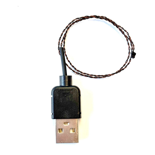 USB-kabel 30 cm til strømforbindelse i LEGO®-kompatible lysopsætninger og lyskits