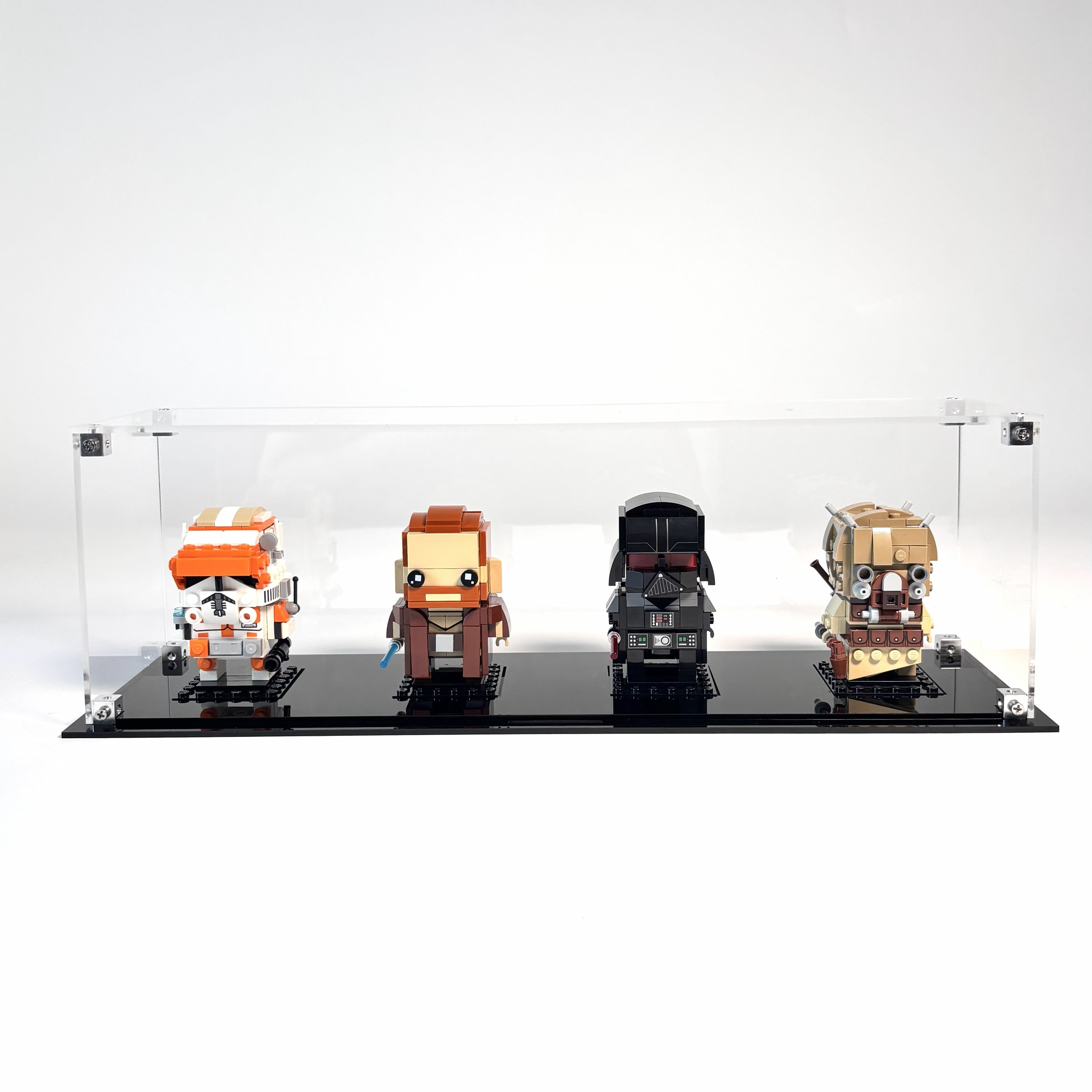 Akryl kasse til LEGO® Brickheadz™. 