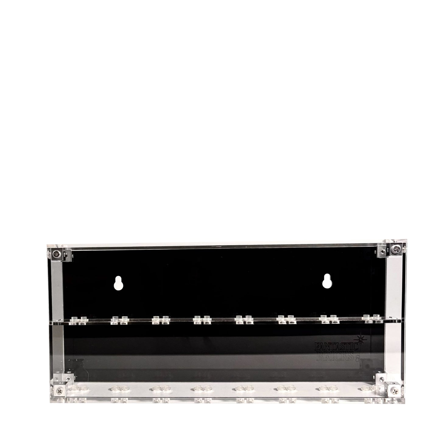 Væghængt akryl-kasse til 16 LEGO® Minifigurer™ – støvfri opbevaring samt  elegant, praktisk og pladsbesparende udstilling til samlere.