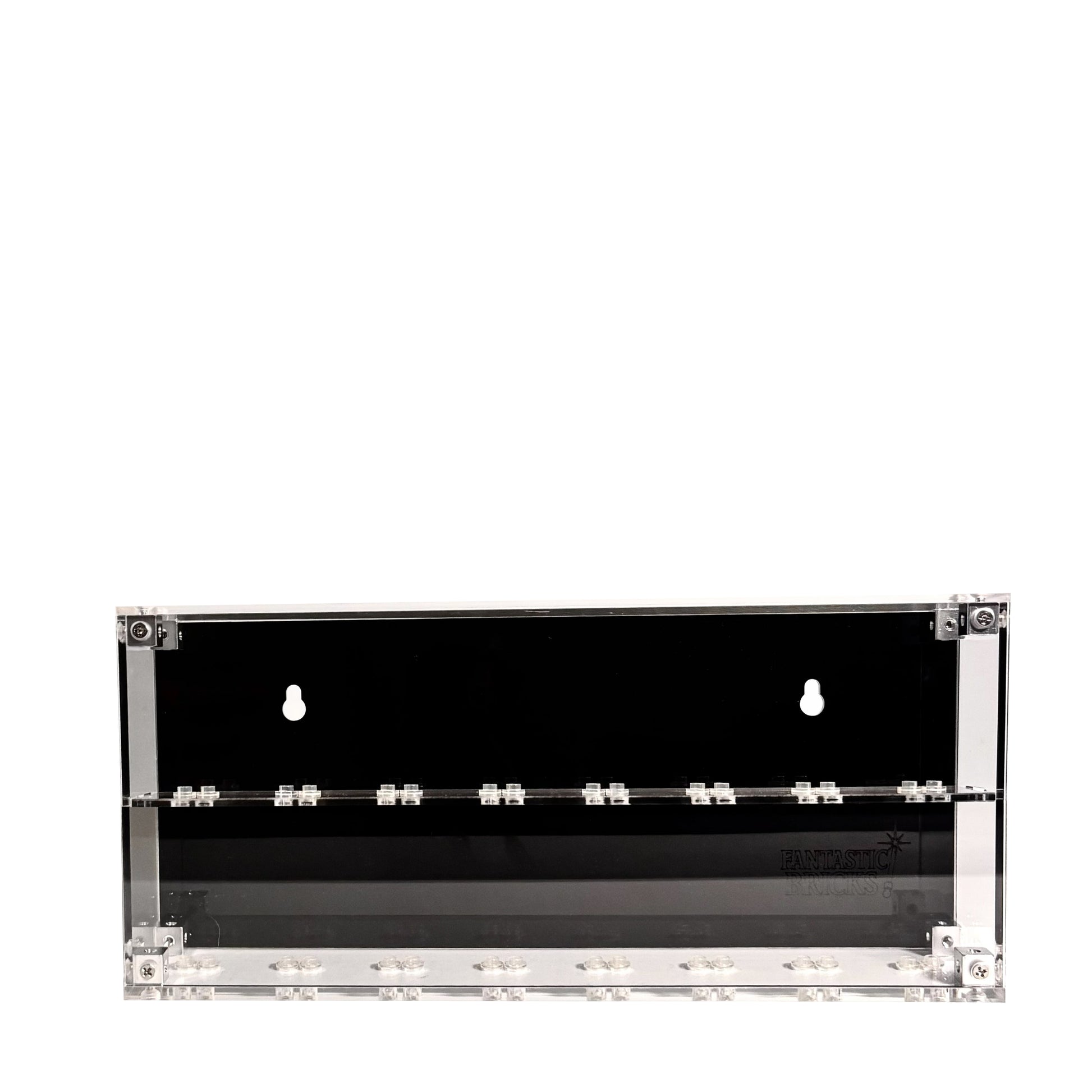 Væghængt akryl-kasse til 16 LEGO® Minifigurer™ – støvfri opbevaring samt  elegant, praktisk og pladsbesparende udstilling til samlere.