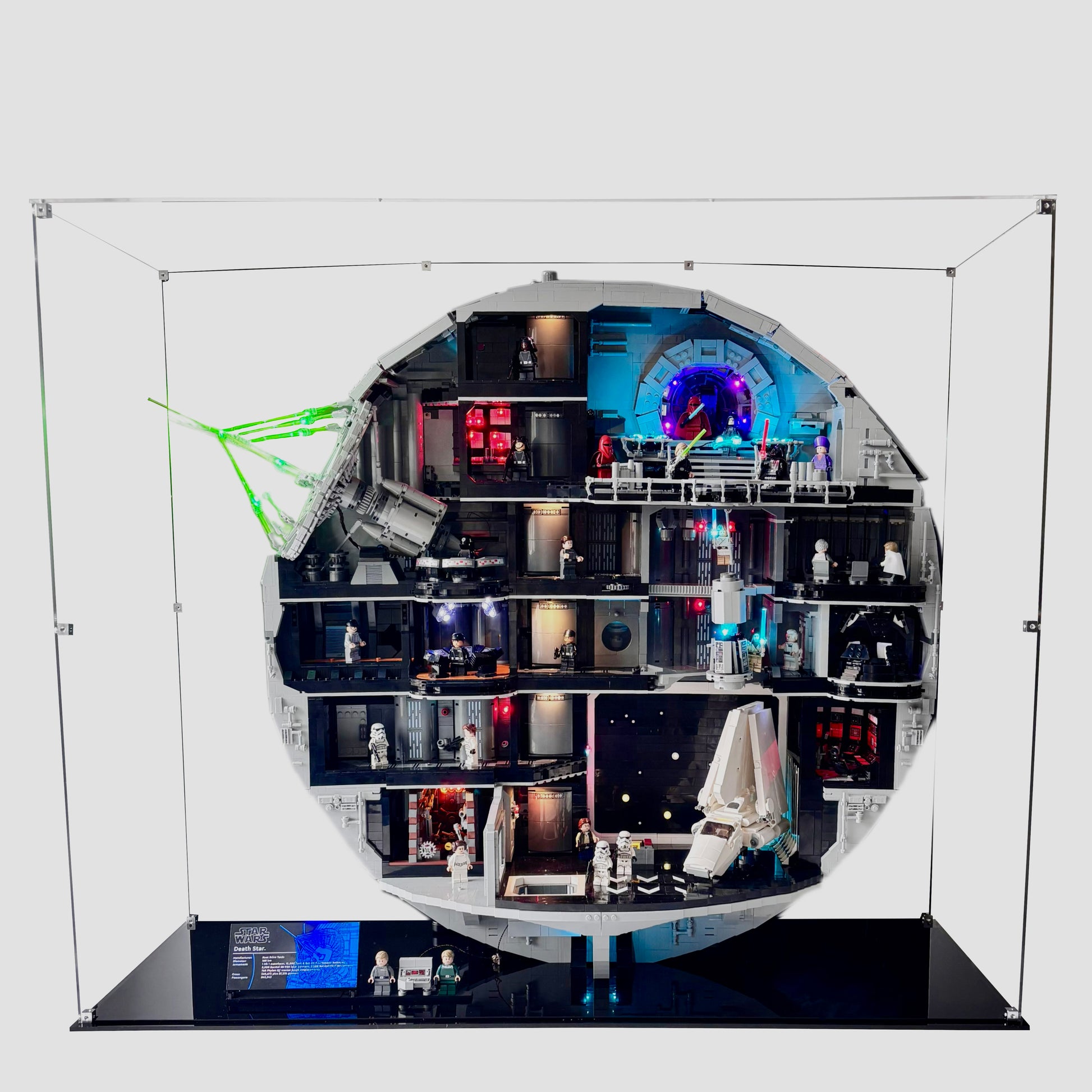 Display case til LEGO® Star Wars™ UCS Death Star™ (75419). 