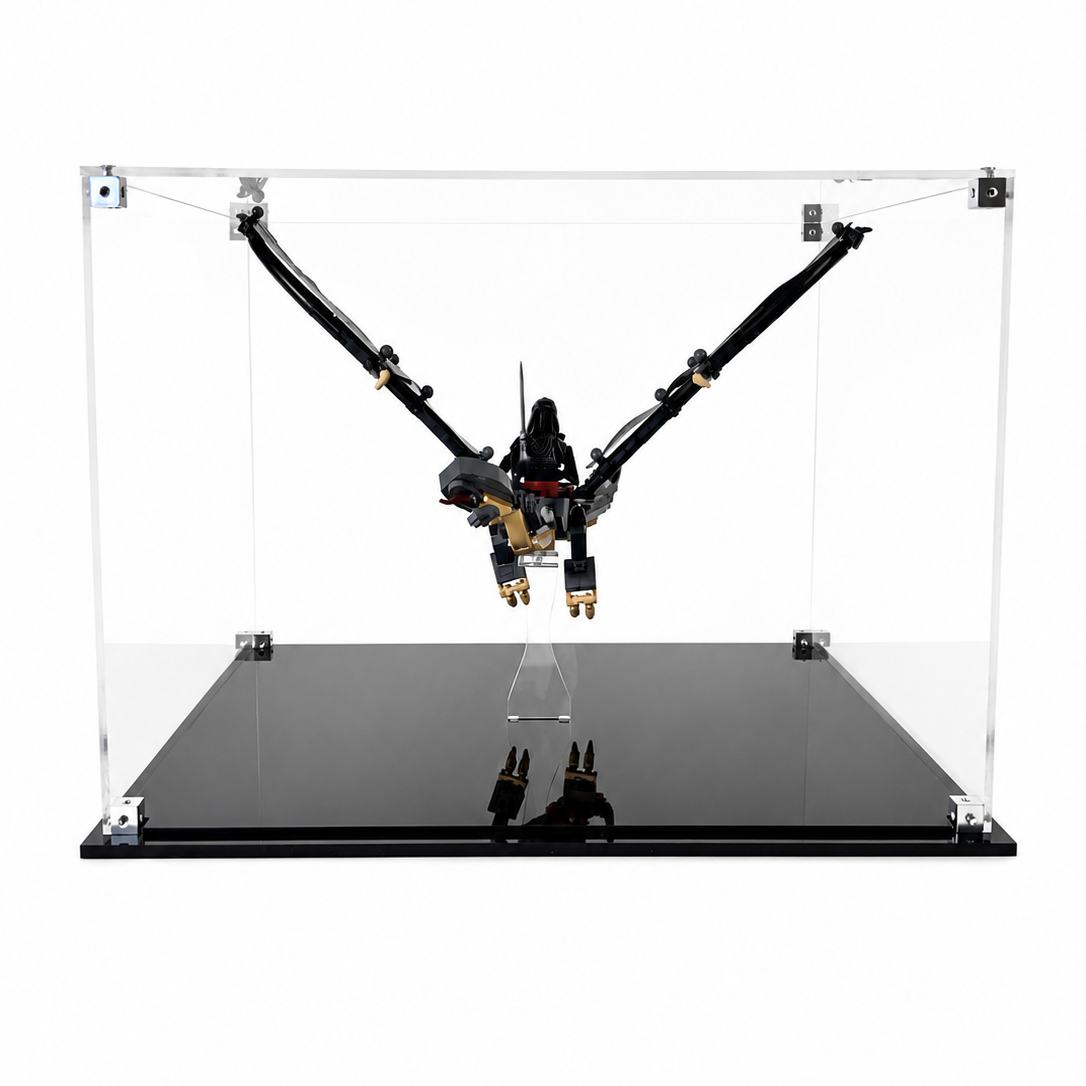 Akrylkasse til LEGO® Ringenes Herre™ Fell Beast™ (40693) – støvfri beskyttelse og elegant udstilling