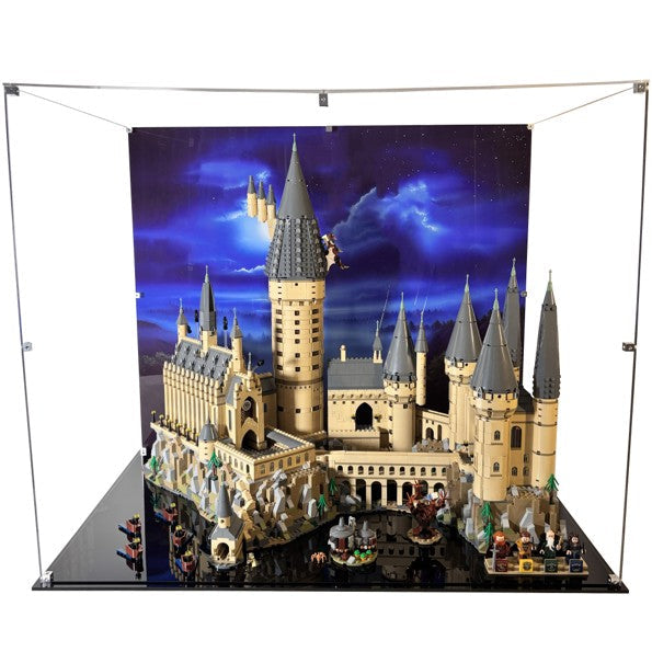 Display case til LEGO® Harry Potter™ Hogwarts™ Castle (71043). 