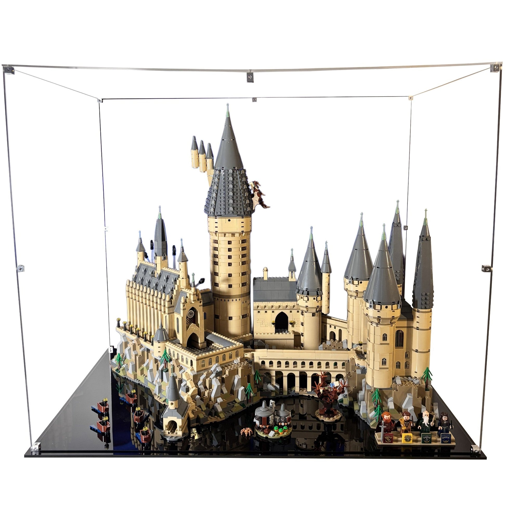 Display case til LEGO® Harry Potter™ Hogwarts™ Castle (71043). 