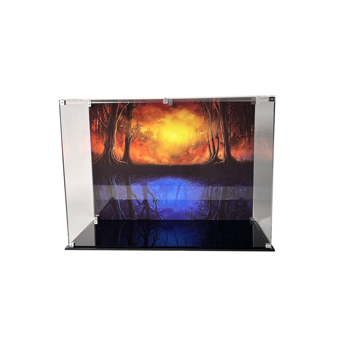Display case til LEGO® Stranger Things™ Upside Down™ (75810). 