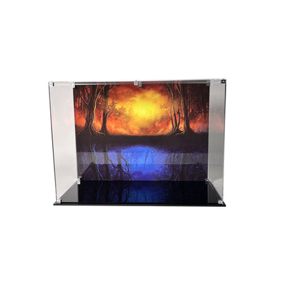 Display case til LEGO® Stranger Things™ Upside Down™ (75810). 