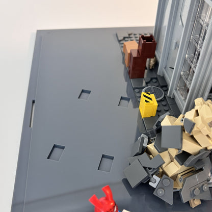 Display case til LEGO® Marvel™ Daily Bugle™ (76178). 