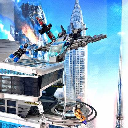 Display case til LEGO® Marvel™ Avengers Tower™ (76239). 
