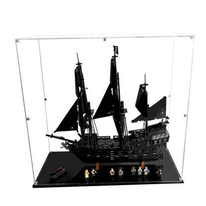 Display case til Captain Jacks Pirate Ship-10365. Støvsikker og reducerer UV strålingen. 