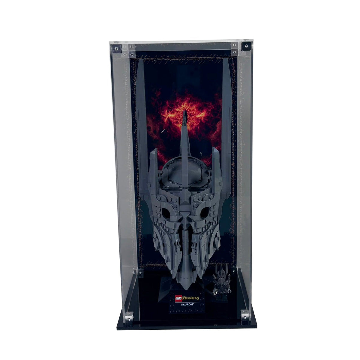 Akrylkasse til LEGO® The Lord of the Rings Sauron's Helmet™ 11373