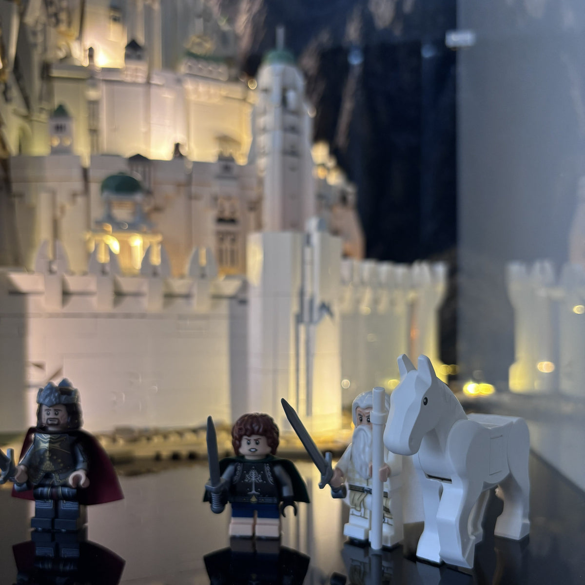 Akrylkasse til LEGO® Minas Tirith™ 10377