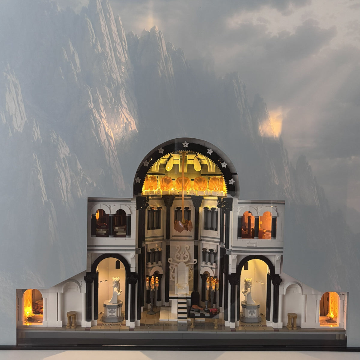 Akrylkasse til LEGO® Minas Tirith™ 10377