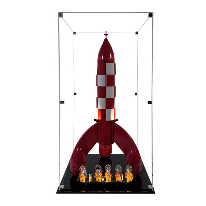 Akrylkasse til LEGO® Tintin® Moon Rocket 21367