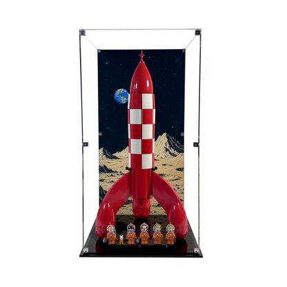 Akrylkasse til LEGO® Tintin® Moon Rocket 21367