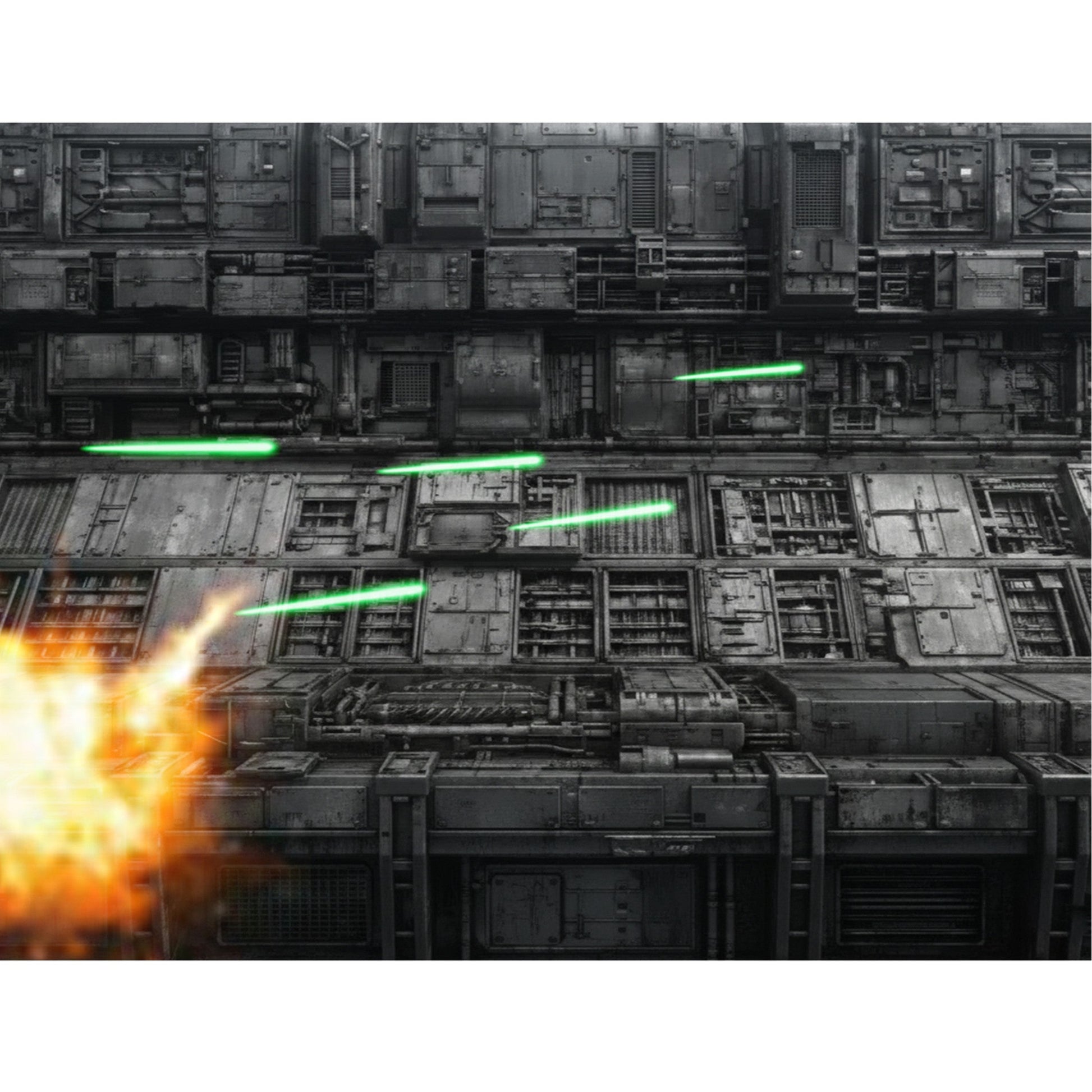 Display case til LEGO® Star Wars™ X-Wing Starfighter™ (75355). 