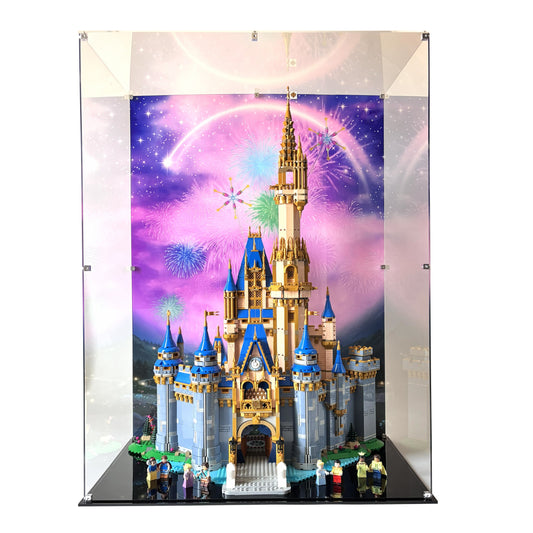 Display case til LEGO® Disney™ Disney Castle™ (43222). 