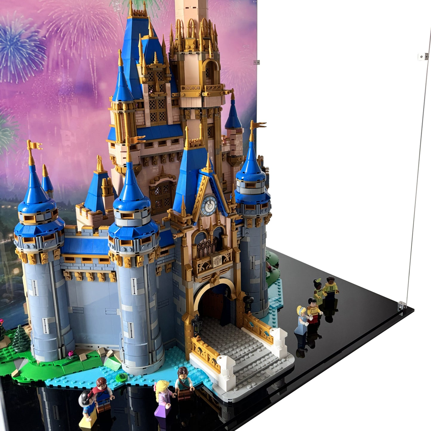 Display case til LEGO® Disney™ Disney Castle™ (43222). 