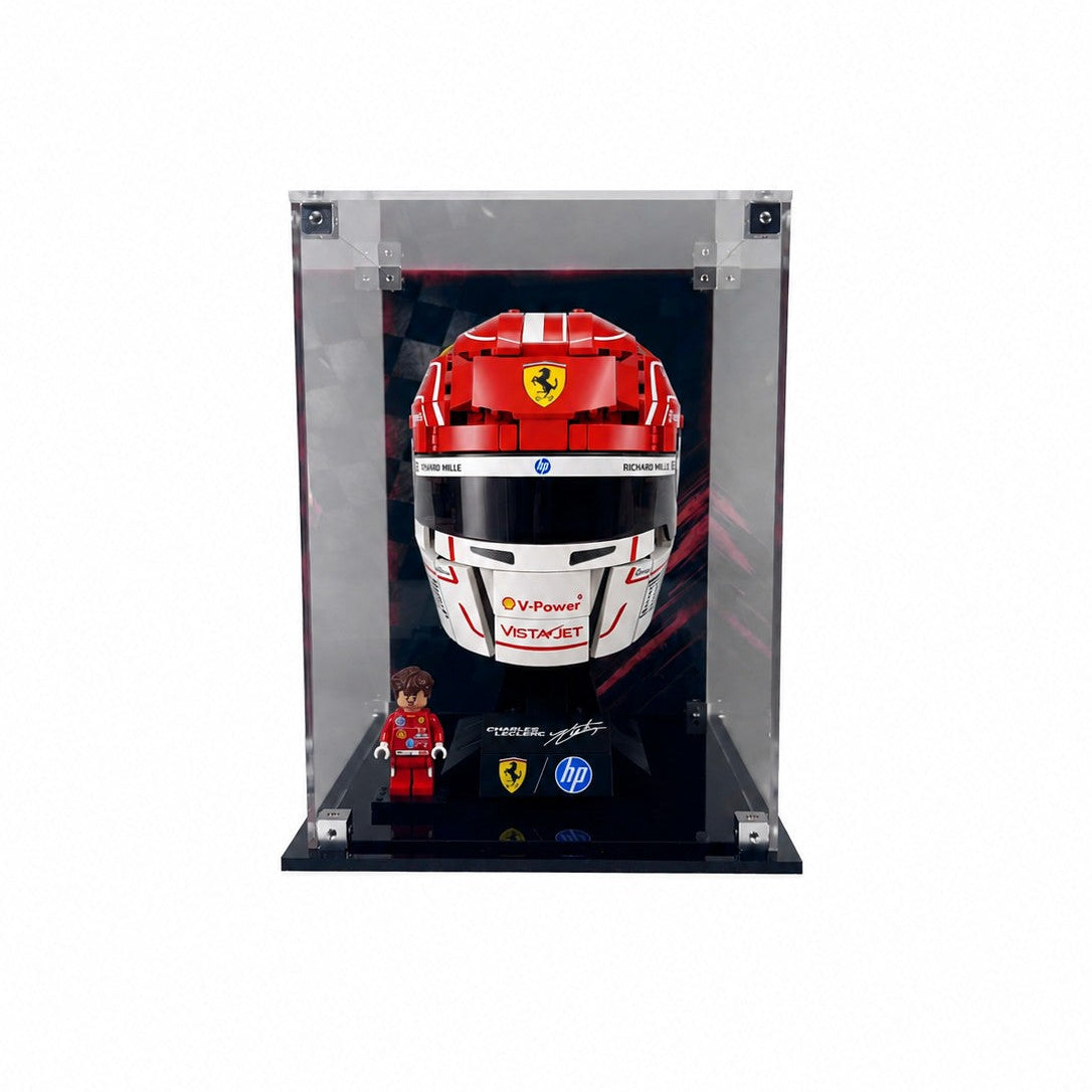 Akrylkasse til LEGO® F1® hjelm