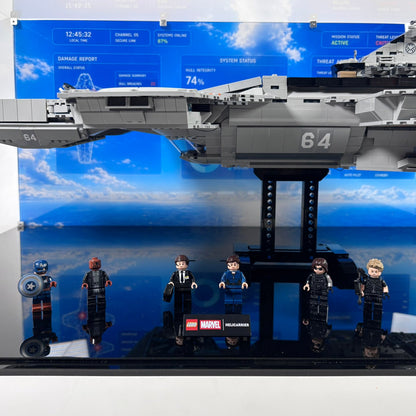 Akrylkasse til LEGO® 76354 MARVEL S.H.I.E.L.D. Helicarrier 