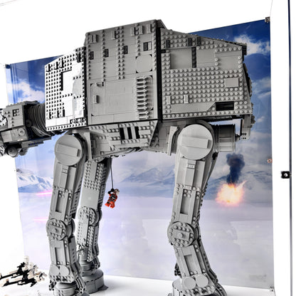 Display case til LEGO® Star Wars™ AT AT™ (75313). 