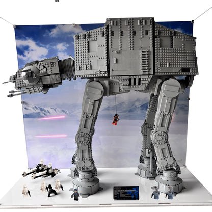Display case til LEGO® Star Wars™ AT AT™ (75313). 