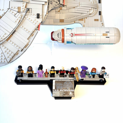 Display stand for LEGO 10356 Star Trek U.S.S Enterprise 