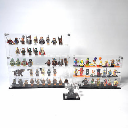 Krystalklar akryl-kasse tilLEGO® Minifigurer™ – støvfri opbevaring og elegant udstilling til samlere