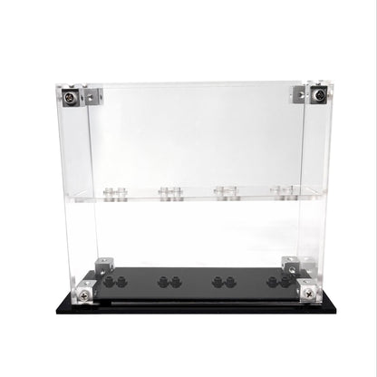 Krystalklar akryl-kasse til 8 LEGO® Minifigurer™ – støvfri opbevaring og elegant udstilling til samlere