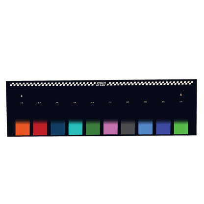 Udstillingsramme til 10 stk LEGO® F1 biler. Nem at montere på væggen. 