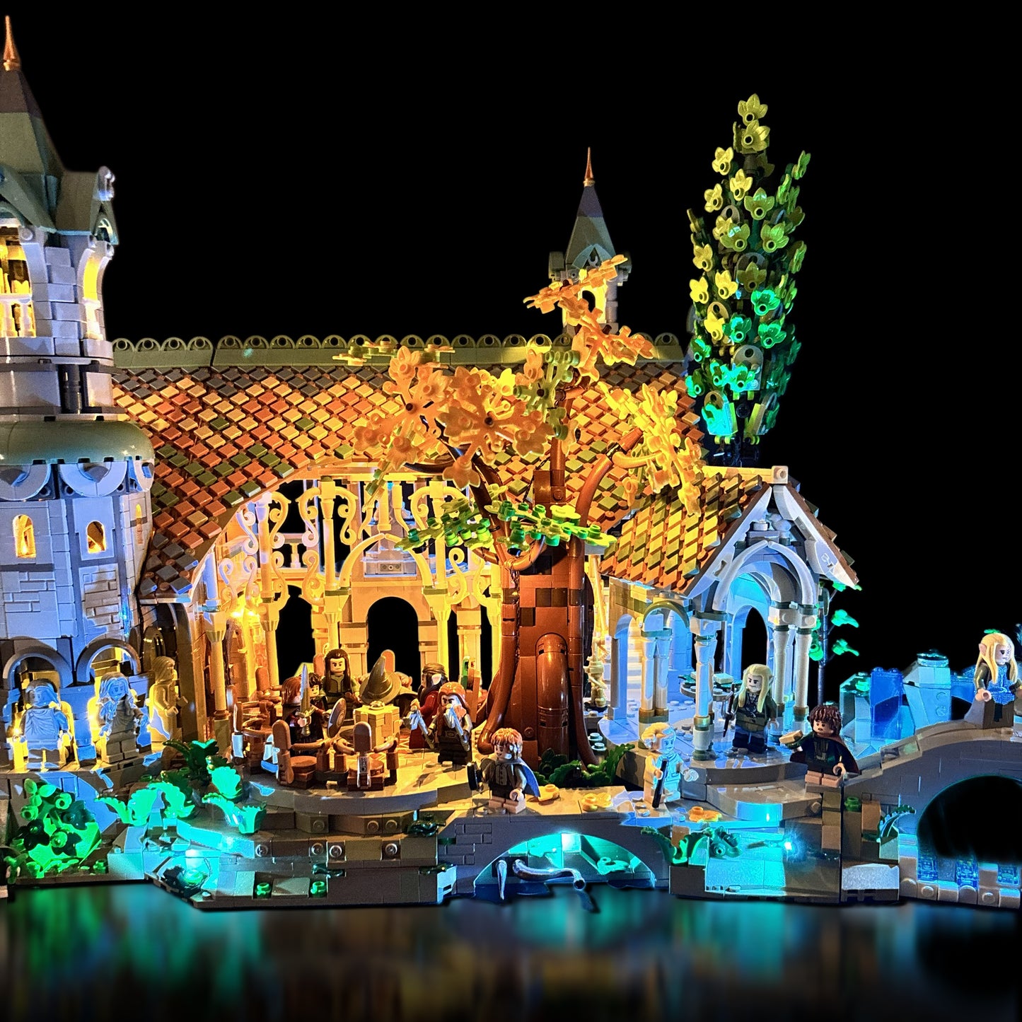 Lyskit til LEGO® sæt 10316 The Lord of the Rings™ Rivendell™