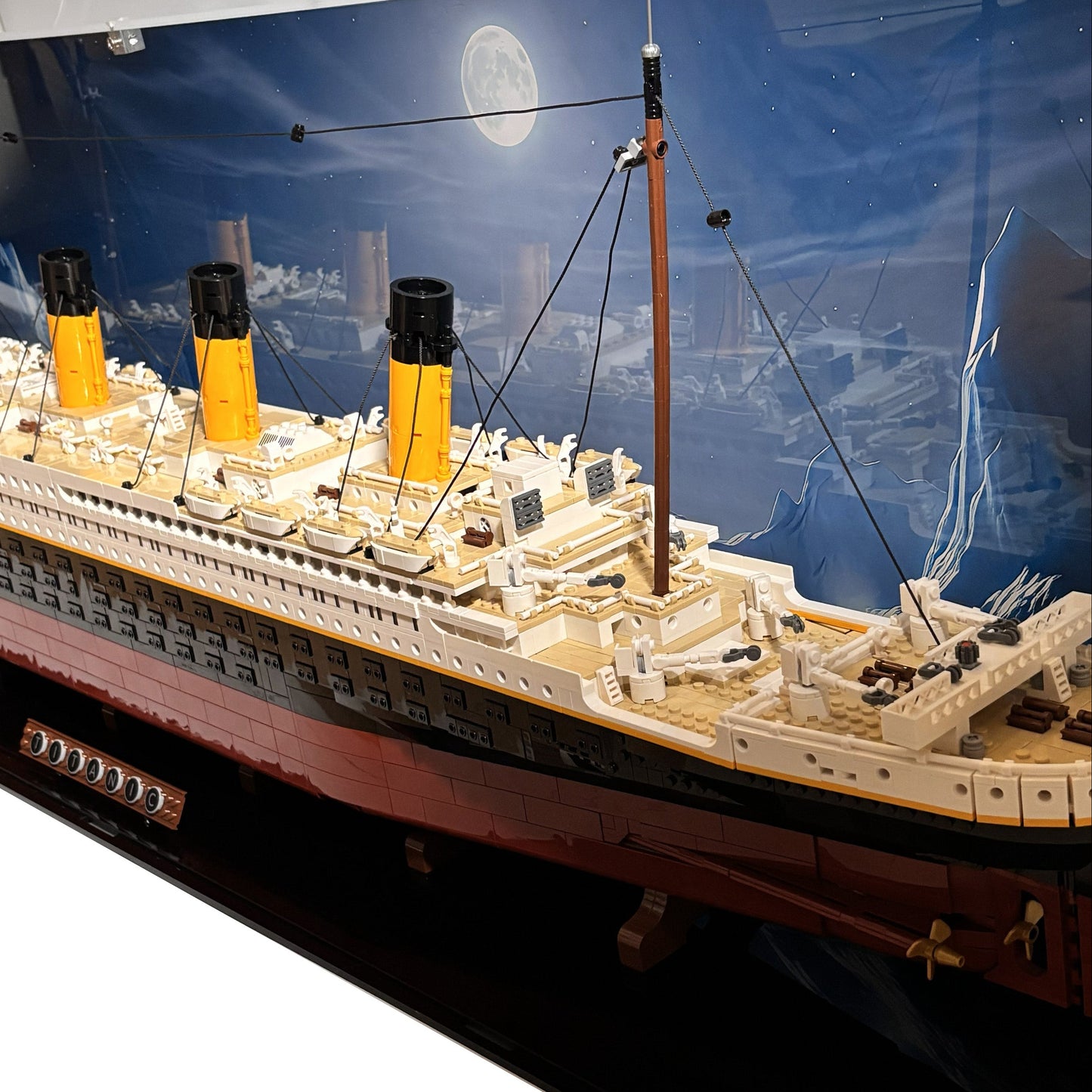 🛡️Akrylkasse til LEGO® sæt 10294 - Titanic