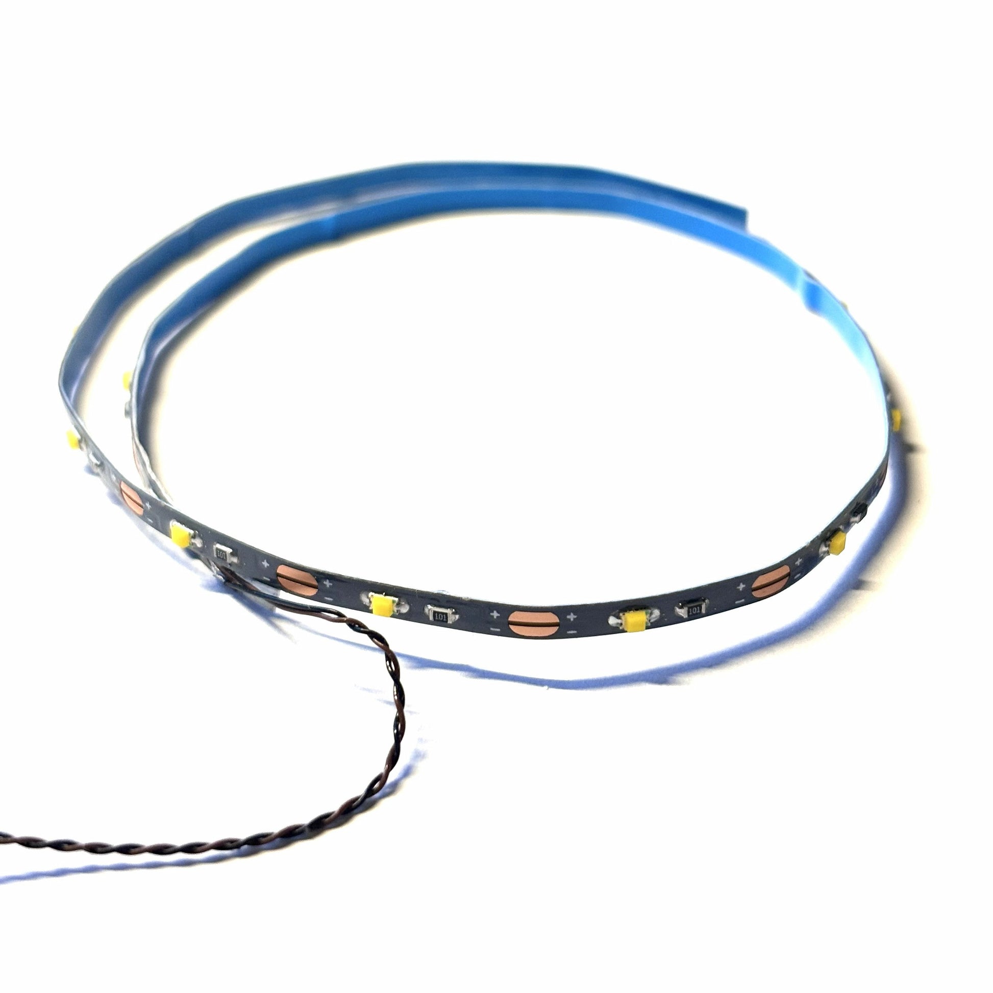 Lange LED-lysbånd til LEGO®-modeller – 2 selvklæbende lysbånd