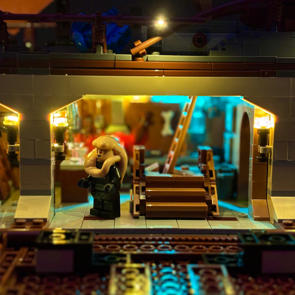 Lyskit til Star Wars Jabba's Sail Barge 75397