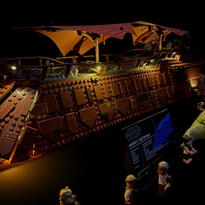 Lyskit til Star Wars Jabba's Sail Barge 75397