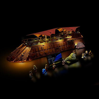 Lyskit til Star Wars Jabba's Sail Barge 75397