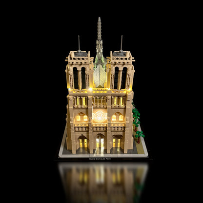Lysit til LEGO 21061 Notre-Dame de Paris