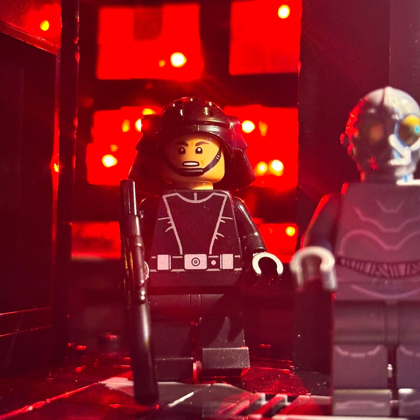 Lyskit til LEGO® 75419 Death Star™ med LED-belysning, der fremhæver dette ikoniske byg