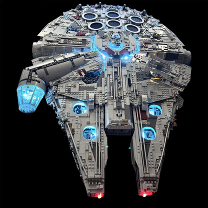 Lyskit til LEGO® 75192 Millennium Falcon™ med LED-belysning