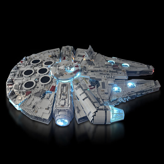 Lyskit til LEGO® 75192 Millennium Falcon™ med LED-belysning