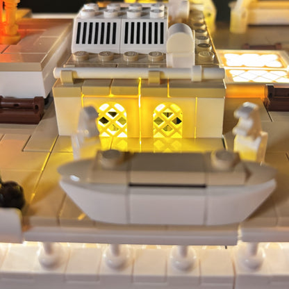 Detaljeret lyskit til LEGO® Titanic 10294 