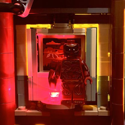 Lyskit til LEGO® Stranger Things™ Creel House™ 10370 - med stemningsfulde LED-lys til begge verdener