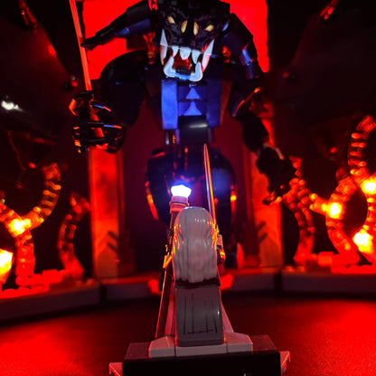 Lyskit til LEGO® Balrog Book Nook – oplys Morias miner og broen ved Khazad-dûm
