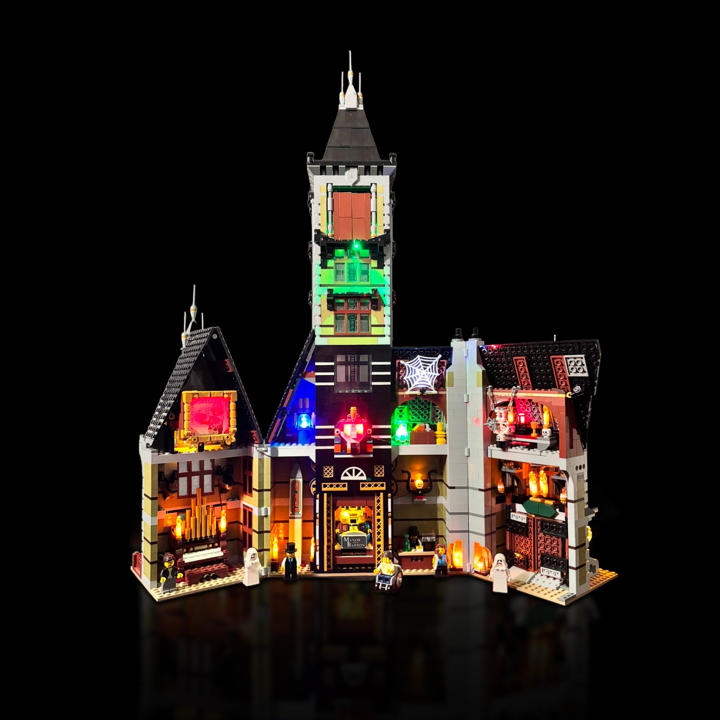 Lyskit til LEGO® Haunted House (10273) – skab uhyggelig stemning med LED-lys